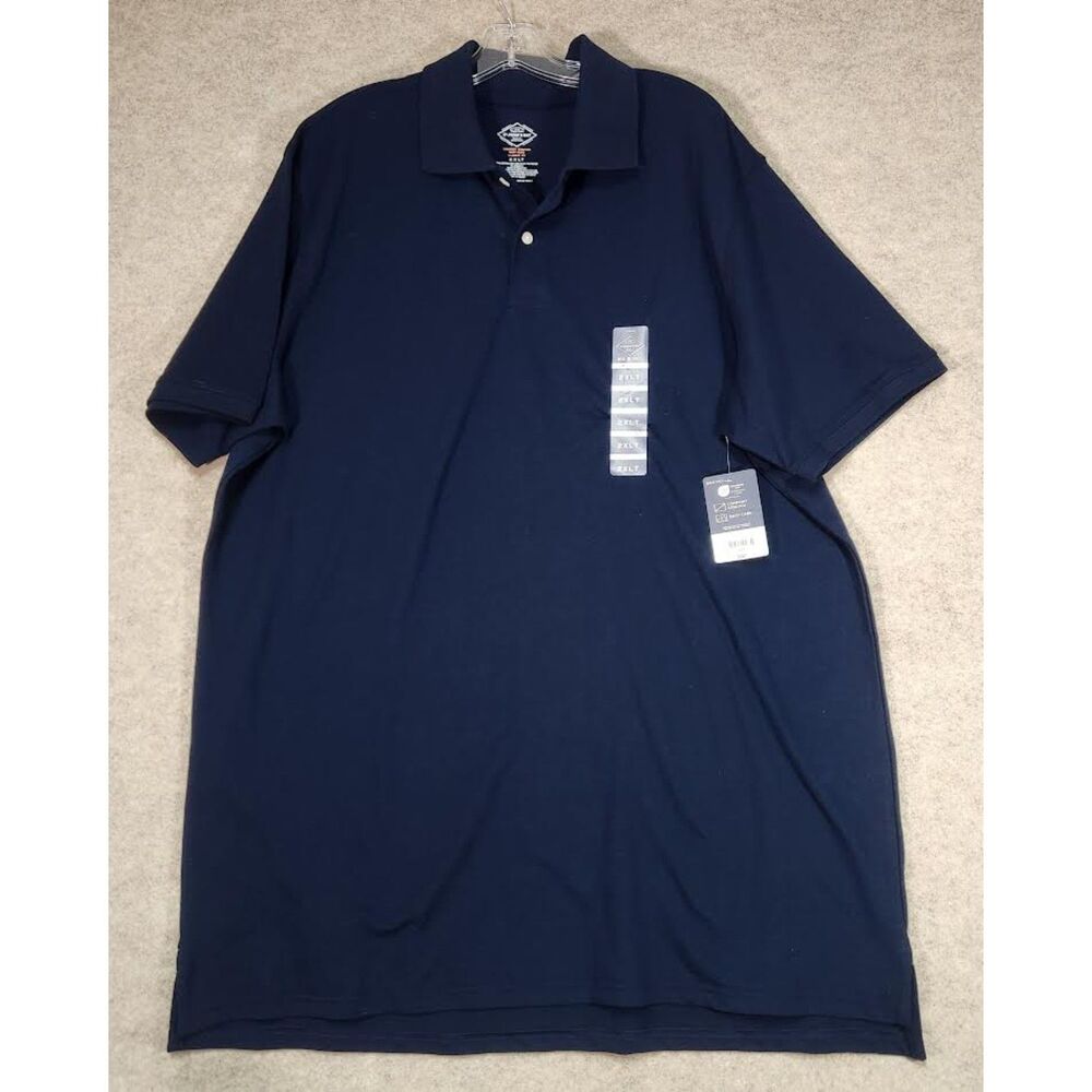 St. John Bay Men's Navy Polo Shirt Size 2XLT